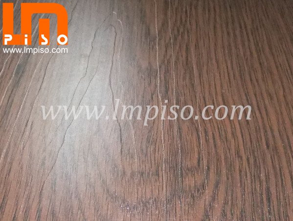 Dark color antimoisture large embossed laminate timber floori