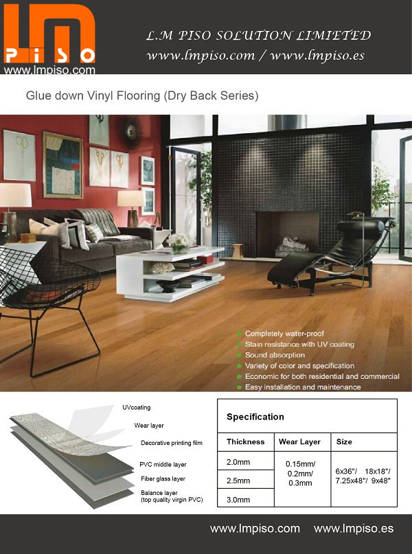 vinyl flooring, vinyl tiles, glue down vinyl flooring, pvc flooring